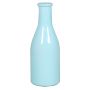 Bottiglia decorativa ANYA, vetro, blu chiaro, 18cm, Ø6,5cm