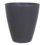 Vaso TEHERAN PALAST in ceramica, antracite-opaco, 17cm, Ø13,5cm