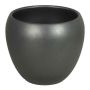 Fioriera antracite opaca URMIA BASAR, ceramica, 15cm, Ø17cm