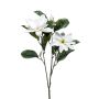 Magnolia finta BEGUR, bianco, 80cm