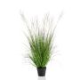 Cannuccia di palude finta JARANDIL con pannocchie, verde, 110cm