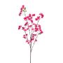 Ramo di melo artificiale SANTANA con fiori, fuchsia, 100cm