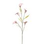 Ramo artificiale Calla KASUMI, rosa-bianco, 85 cm