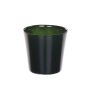 Vaso da fiori ALENA, vetro, verde muschio, 12,5 cm, Ø 13,3 cm