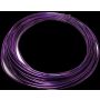 Filo di alluminio TANEA, verniciato viola, 12 m, Ø 2 mm