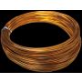 Filo di alluminio TANEA, verniciato oro, 12 m, Ø 2 mm