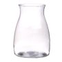 Vaso da tavola in vetro COREY, trasparente, 20cm, Ø15cm