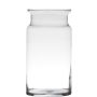 Vaso decorativo in vetro HANNA EARTH, trasparente, 29,5cm, Ø15cm
