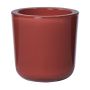 Supporto di vetro per lumini NICK, corallo, 7,5cm, Ø7,5cm