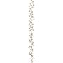 Ghirlanda artificiale sorbo ELMORE, innevata, champagne, 170 cm