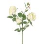 Ramo di rosa artificiale DIAMANTIS, crema, 70 cm, Ø 5-8 cm