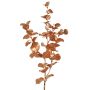Ramo artificiale di eucalipto MALFHY, rame metallizzato, 75 cm