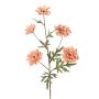 Ramo decorativo di crisantemo PRUDENCE, Eco Collection, rosa antico, 75 cm, Ø 5-6,5 cm