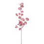 Ramo decorativo eucalipto VORTAN, rosso bordeaux, 85 cm