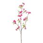 Ramo artificiale di fiori di pero SLOFEN con fiori, cerise, 115 cm