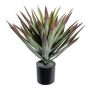 Palma artificiale Yucca elephantipes PLEMO, verde-rosso, 50 cm