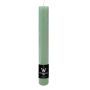 Candela a bastoncino AURORA, verde menta, 28 cm, Ø 3,5 cm, 30 ore - Made in Germany