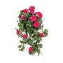 Geranio artificiale OTTAVIA su bastoncino, crossdoor, rosa, 65 cm