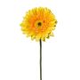 Fiore decorativo Gerbera VORNEK, giallo, 65 cm