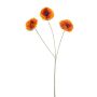 Ramo artificiale papavero WHONRA, arancione, 60 cm