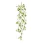 Pianta artificiale pendente Scindapsus LAXORE su bastoncino, bianco-verde, 85 cm