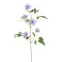 Ramo di fiori artificiali Clematis ZOLME, lavanda, 110 cm