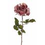 Rosa di velluto SINDALA, rosa antico, 60cm, Ø12cm
