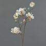 Magnolia artificiale KOSTAS, crema-rosa, 80cm, Ø5-8cm