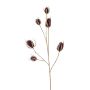 Cardo artificiale OKKO, rosso-oro, 75cm