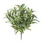 Giglio verde artificiale ANKAA su stelo, verde-bianco, 40cm