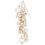 Ramo di salice piangente artificiale DIMMI, glitter, oro, 100cm