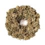 Ghirlanda di rami secchi MACARENA in paglia, Finocchiaccio, beige-naturale, Ø25cm