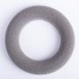 Corona di schiuma RUJA per fiori artificiali, grigio, Ø17cm