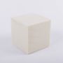 Cubo di schiuma GABRIO per fiori artificiali, crema, 12x12x12cm