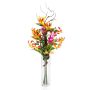 Mazzo SALOA Strelitzie Gloriosa arancione, 95cm, Ø35cm