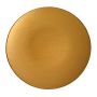 Vassoio decorativo rotondo JEFFERSON, plastica, dorato, 5cm, Ø45cm