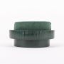 Vaso rotondo con base umida ONORATA per composizioni floreali, verde, 5,5 cm, Ø 10 cm