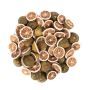 Mezzi limoni essiccati KRESZENTIA, verdi, Ø 3-4 cm, 250 g