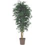 Acero giapponese artificiale KESCHA, tronchi naturali, verde, 150 cm - Made in Italy