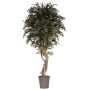 Acero giapponese artificiale KYRYLO, tronco vero, verde-rosso, 200 cm - Made in Italy