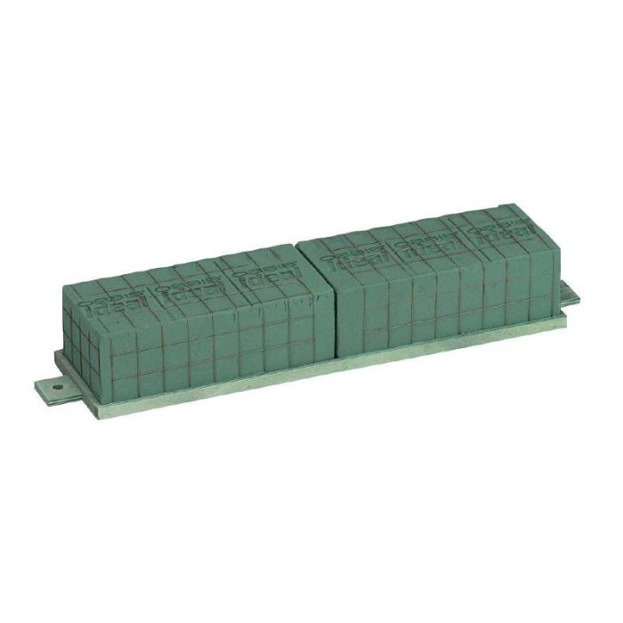 Flowerbox Oasis - Spugna a incastro, 30 cm, 2 pezzi