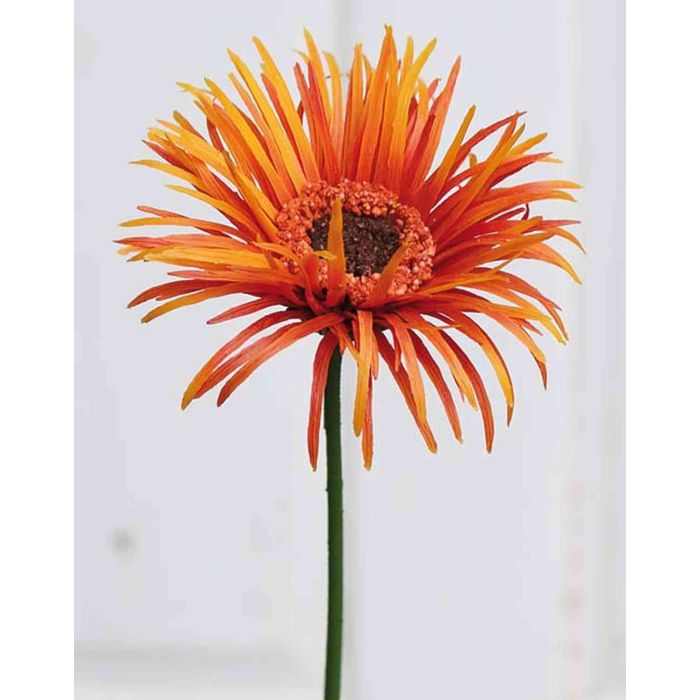 Artificial gerbera QIUDONG, yellow, 20/50cm