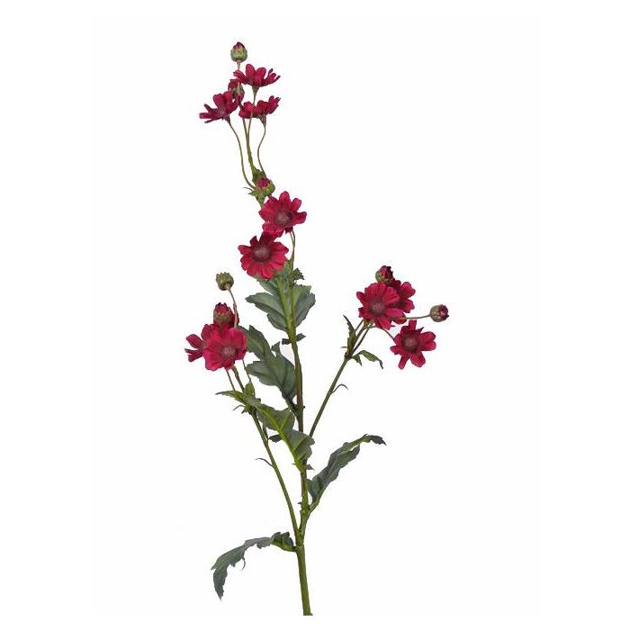200 Margherite Finte Artificiali Bianche – Teste Di Fiore In Stoffa E Plastica, Diametro 4 Cm, Per Bomboniere E Decorazioni