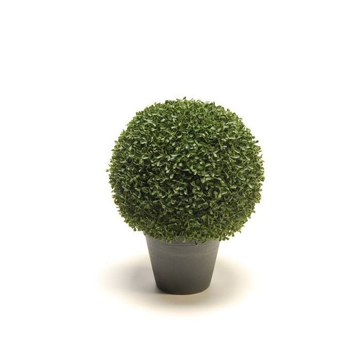 Bosso Artificiale Cespuglio Finto Da Esterno Piante Artificiali Da Interno E Esterno Giardino Esterno Arredo Piante, Piante Da Esterno Finte Bambou Artificiel Palla Topiaria Artificiale ( Size : 20cm