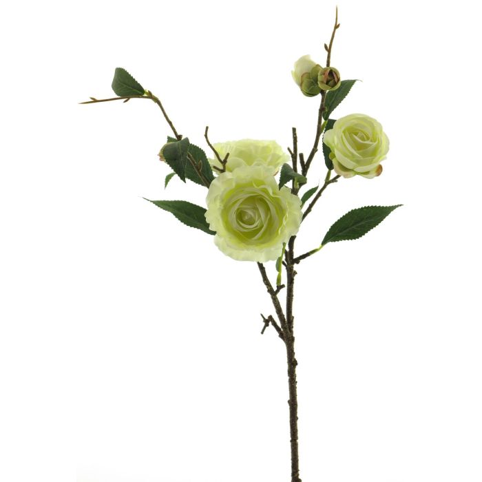 Ranuncolo finto KYLA, giallo, 45cm