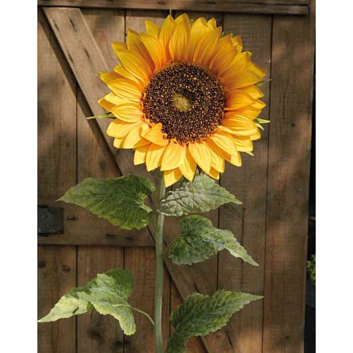 JOPOYOCO Girasole artificiale all'uncinetto, regali per la festa della mamma, lana lavorata a mano, faccina sorridente, vaso di fiori di girasole, decorazione per la casa, per bambini, compleanno