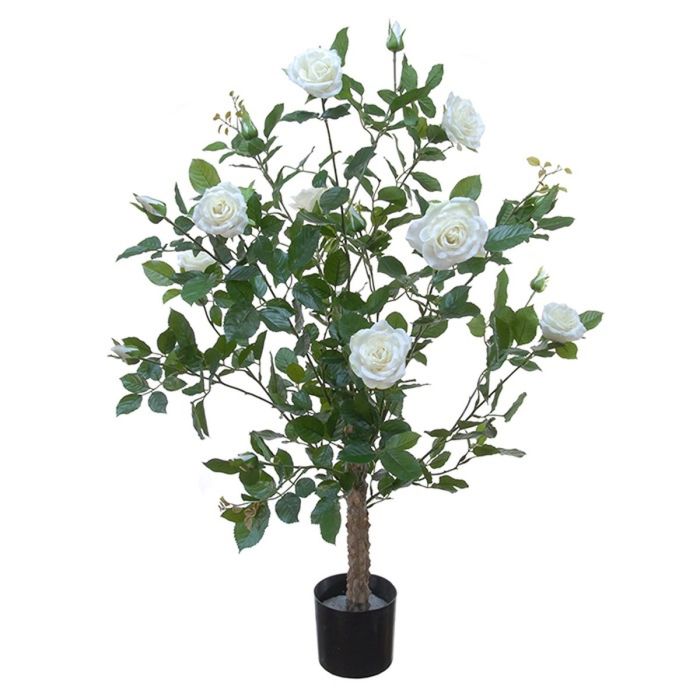 Pesco Pianta Albero Artificiale con Fiori 160cm con Legno Naturale
