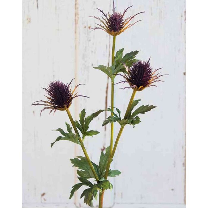 Ramo Di Cardo Artificiale CUACOS – Pianta Finta Blu, Altezza 70 Cm – Decorazione Senza Manutenzione