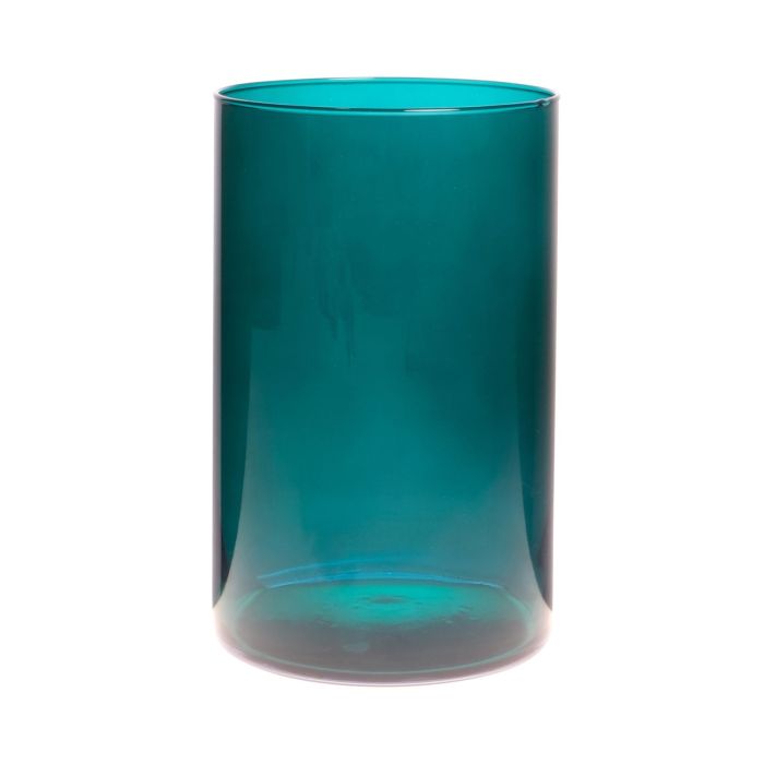 INNA-Glas Vaso Conico Anna Earth In Vetro Bianco | 15x11 Cm, Stile Moderno Per Fiori - 3