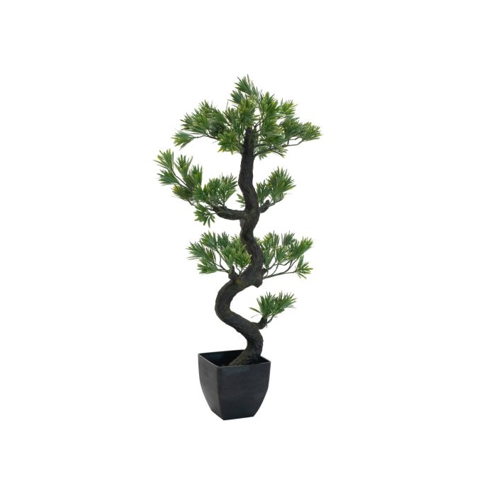 Albero artificiale a sfera per esterni, 0,9 m, finto albero di bosso a tre sfere (2 pezzi), arbusti finti piante in vaso verde decorativo per interni portico o giardino (88,9 cm